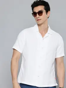 Levis Geometric Self Designed Relaxed Fit Casual Shirt