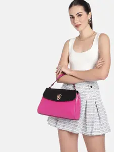 Allen Solly Colourblocked Structured Satchel