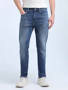 Flying Machine Men Cotton Slim Fit Light Fade Stretchable Jeans