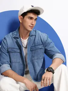 Aeropostale Denim Pure Cotton Casual Shirt