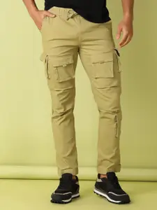 V-Mart Men Cotton Casual Cargos Trousers