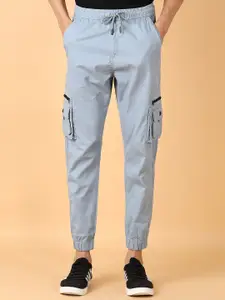 V-Mart Men Solid Regular Fit Cargos Joggers