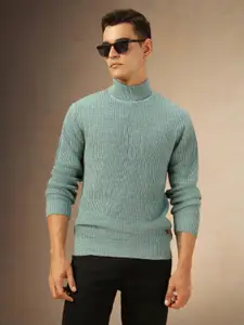 Dennis Lingo Men Turtle Neck Pullover\