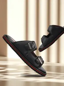 Bugatti Men Leather Comfort Sandals