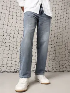 Hubberholme Men Comfort Relaxed Fit Heavy Fade Jeans
