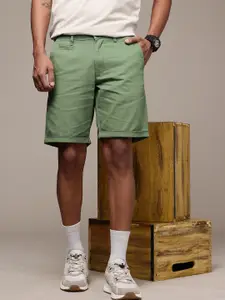The Roadster Life Co. Men Pure Cotton Chino Shorts