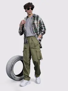 The Roadster Life Co. Men Loose Fit Cargos