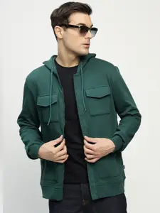 Hancock Front-Open Hooded Anti Odour Fleece Sweatshirt