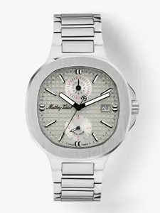 Mathey-Tissot Men Swiss Made Evasion Chronograph Quartz Silver Dial Watch - H152CHAS