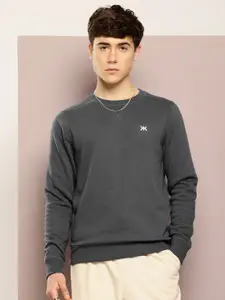 Kook N Keech Men Solid Sweatshirt