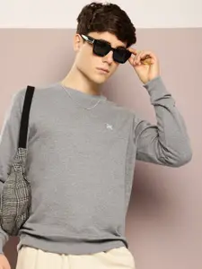 Kook N Keech Men Solid Sweatshirt