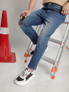 WROGN Men Slim Fit Light Fade Stretchable Jeans