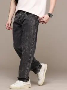 WROGN Men Pure Cotton Anti Fit Light Fade Jeans