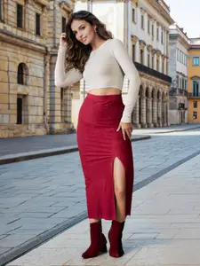 StyleStone Women Straight Maxi Skirts