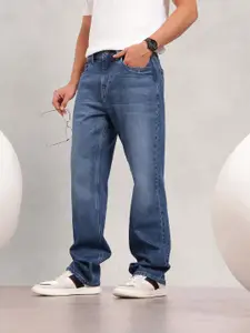 Nautica Men Relaxed Fit Heavy Fade Stretchable Jeans