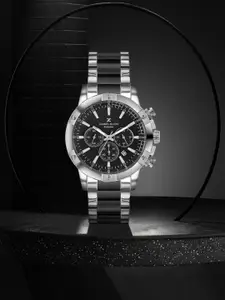 Daniel Klein Men Dial & Straps Analogue Date Aperture Bracelet Style Watch DK.1.14095-4