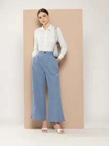 her by invictus Jacquard Casual Shirt