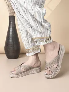 XE Looks Women Open Toe Flats