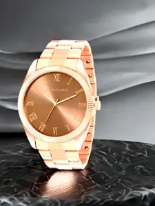 GIORDANO Men Dial & Stainless Steel Bracelet Style Straps Analogue Watch GZ-50112-44