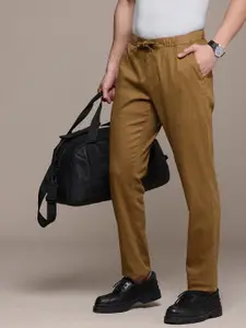 French Connection Men Smart Slim Fit Easy Wash Trousers