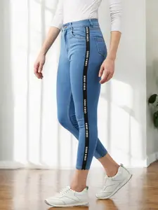 Miss Chase Women Skinny Fit High-Rise Stretchable Jeans