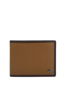 Da Milano Men Abstract Leather Two Fold Wallet