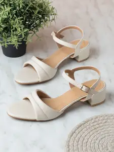 Inc 5 Women Party Block Sandals with Buckles