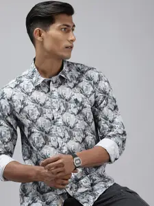 U.S. Polo Assn. Denim Co. Pure Cotton Floral Printed Casual Shirt