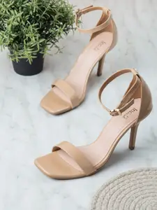 Inc 5 Synthetic Stiletto Heel Sandals with Buckles