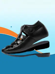 Bxxy Men 3 Inch Hidden Elevator Height Increasing Formal Shoe-Style Sandals