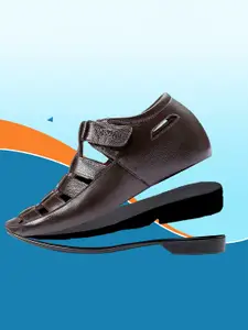 Bxxy Men 3 Inch Hidden Elevator Height Increasing Formal Shoe-Style Sandals