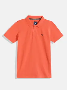 Allen Solly Junior Boys Brand Logo Polo Collar T-shirt
