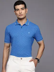 Allen Solly Men Printed Polo Collar T-shirt