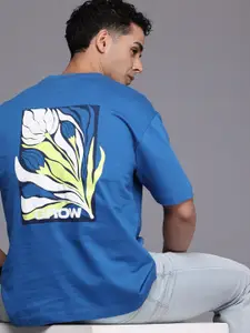 Allen Solly Pure Cotton Graphic Printed Relaxed Fit T-shirt