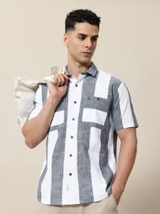 Mr Bowerbird Premium Striped Casual Shirt