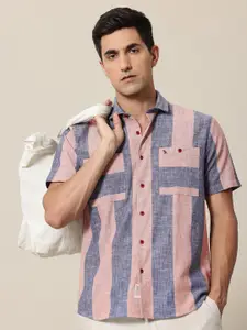 Mr Bowerbird Premium Striped Casual Shirt