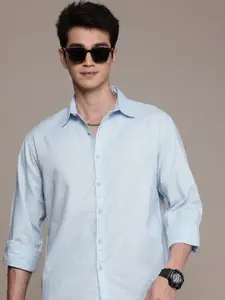 WROGN Pure Cotton Comfort Fit Casual Shirt