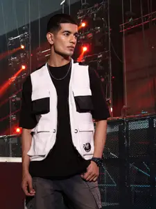 Kook N Keech Fanjabi Street Swag Utility Pocket Concert Gilet Jacket
