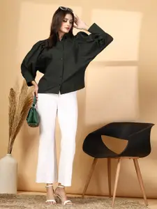 plusS Women Opaque Casual Shirt