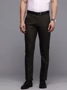 Louis Philippe Men Super Slim Fit Formal Trousers