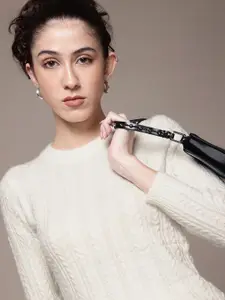 The Roadster Lifestyle Co. Knitted Woollen Pullover