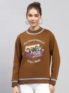 Monte Carlo Women Printed Sweatshirt