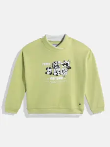 Monte Carlo Teen Girls Printed Sweatshirt
