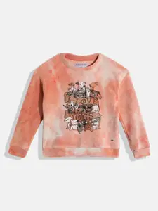 Monte Carlo Kids Girls Long Sleeves Printed Sweatshirt