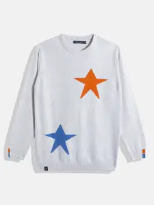 Monte Carlo Teen Boys Conversational Print Pullover