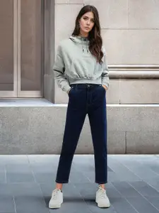 Flying Machine Women High-Rise Stretchable Straight Fit Jeans