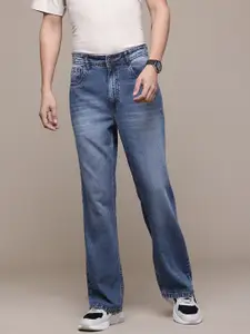 The Roadster Lifestyle Co. Men Mid-Rise Flared Fit Light Fade Jeans