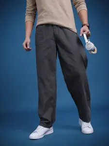 The Roadster Life Co. Men Skater Fit Pure Cotton Jeans