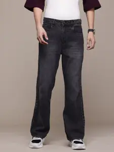 The Roadster Lifestyle Co. Men Mid-Rise Non-Stretchable Light Fade Flared Fit Jeans