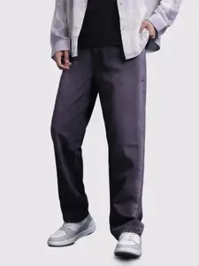 The Roadster Life Co. Men Straight Fit Light Fade Ombre Jeans